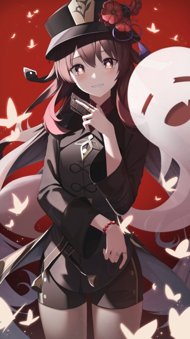 《原神》胡桃5k手机壁纸(3000x5357)