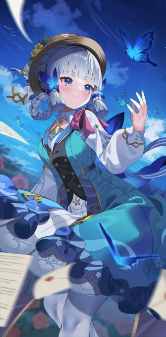 《原神》神里绫华4k手机壁纸