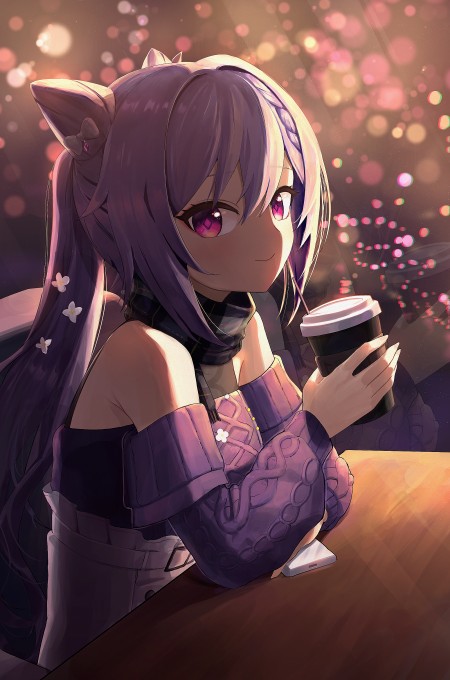 《原神》刻晴2k手机壁纸