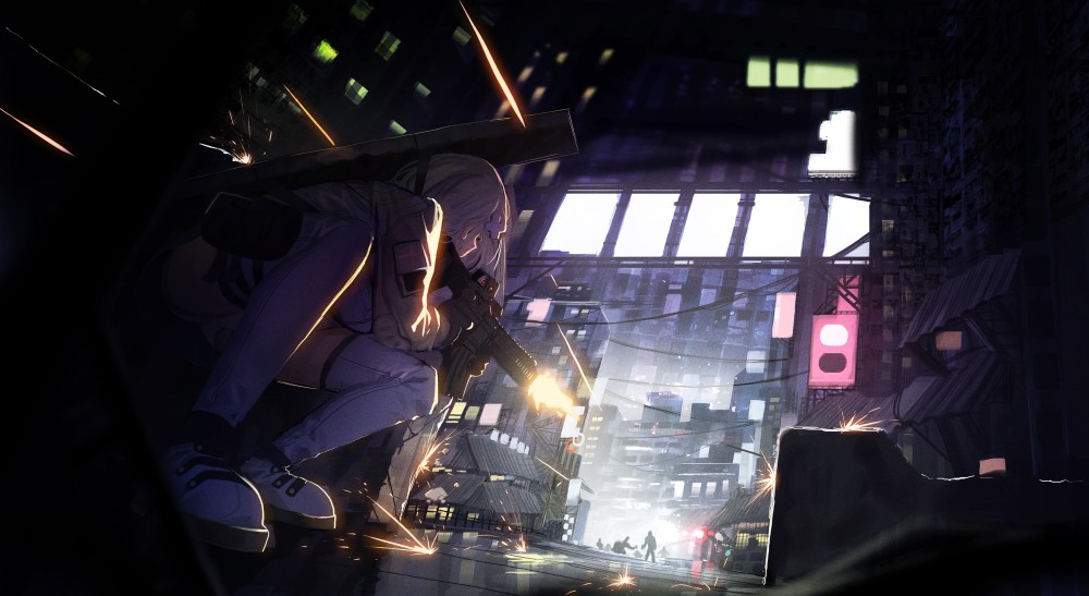《少女前线》HK4162k电脑桌面壁纸