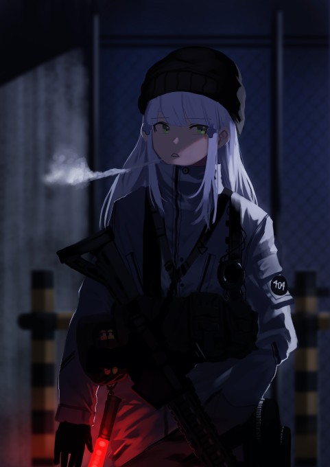 《少女前线》HK4162k手机壁纸
