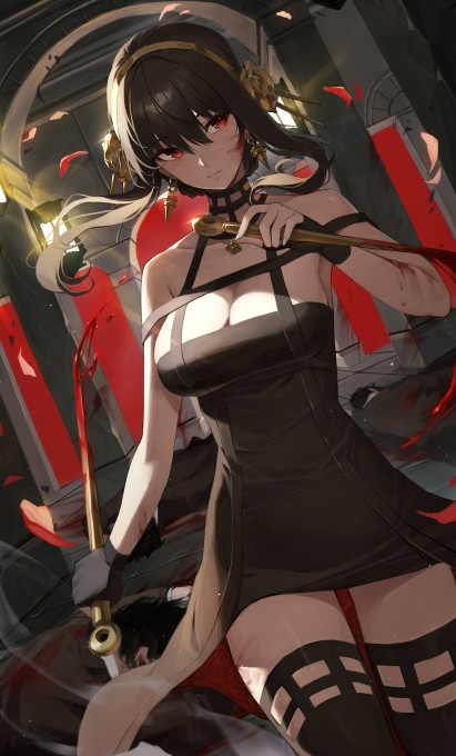 《间谍×过家家》约尔·福杰4k手机壁纸
