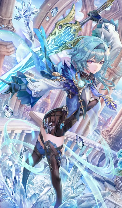 《原神》优菈8k手机壁纸