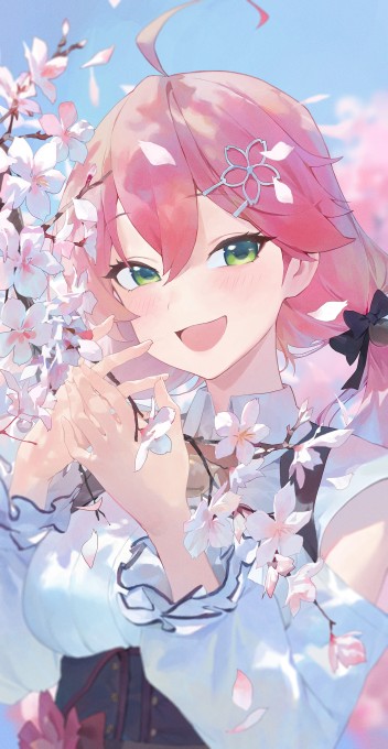 樱巫女2k手机壁纸