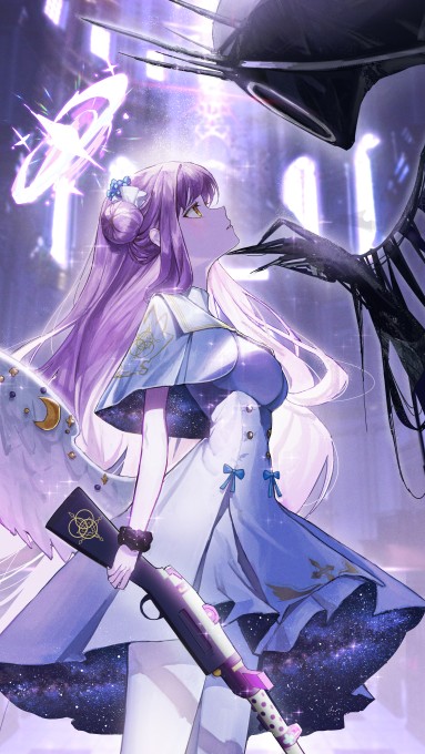 《碧蓝档案》圣园未花8k手机壁纸
