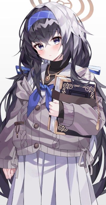 《碧蓝档案》古关忧5k手机壁纸(2801x5386)