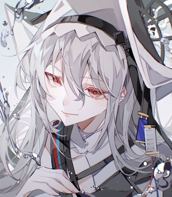《明日方舟》幽灵鲨2k手机壁纸
