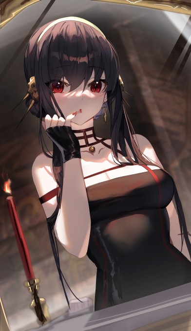《间谍×过家家》约尔·福杰5k手机壁纸