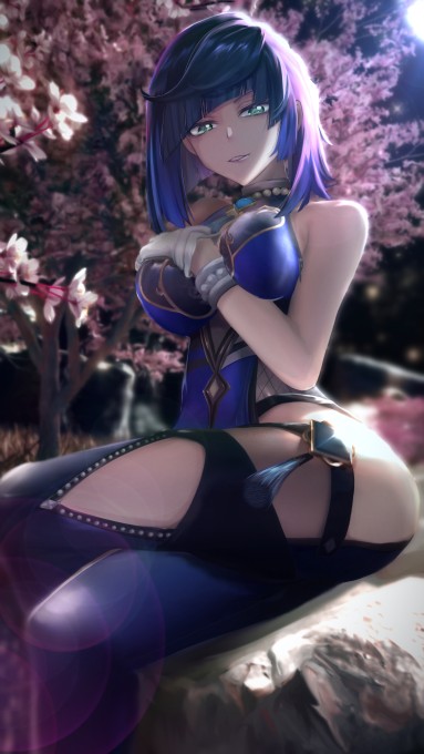 《原神》夜兰4k手机壁纸(2160x3840)