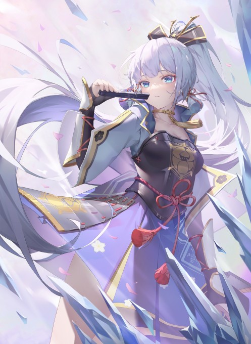 《原神》神里绫华2k手机壁纸