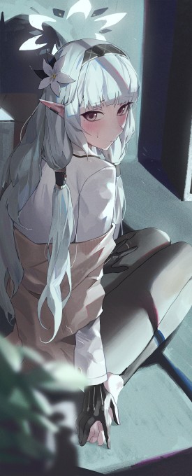 《碧蓝档案》明星日鞠2k手机壁纸