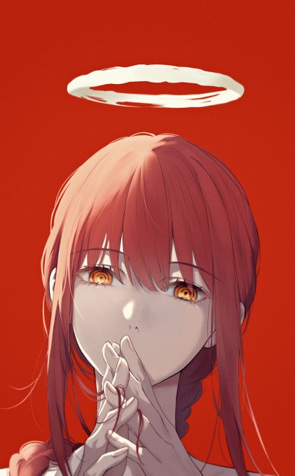 《电锯人》玛奇玛4k手机壁纸(2448x3950)