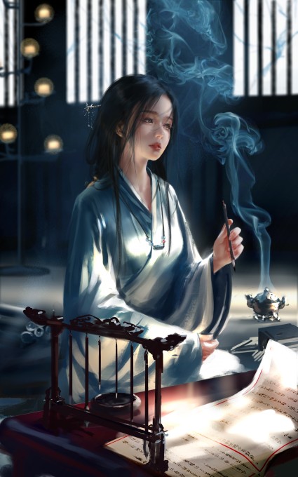 鬼刀雨儿高清手机8k桌面壁纸