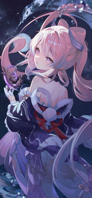 《原神》珊瑚宫心海4k手机壁纸
