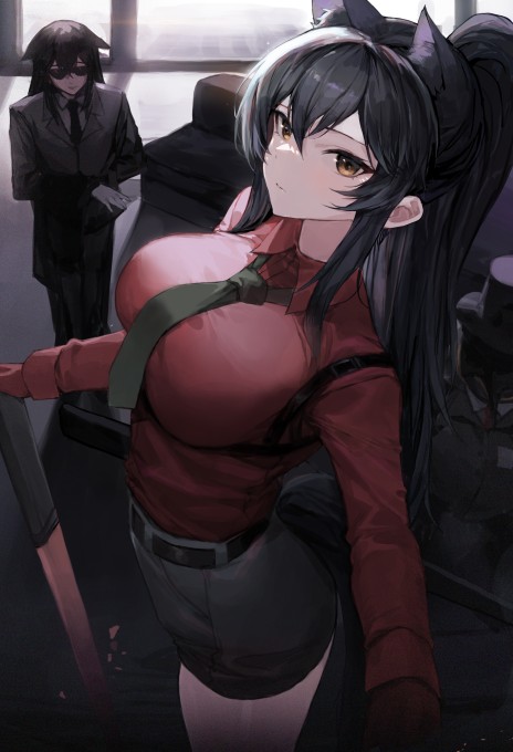 明日方舟德克萨斯挺胸2k手机壁纸(2392x3508)