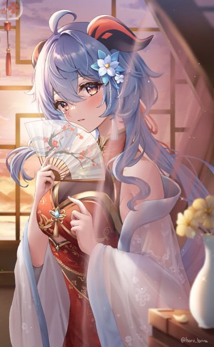 《原神》甘雨2k手机壁纸