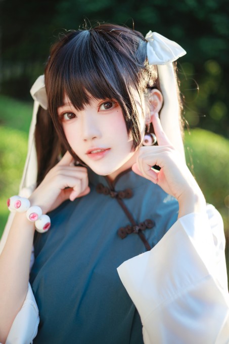 桜桃喵角色扮演药指5k手机壁纸