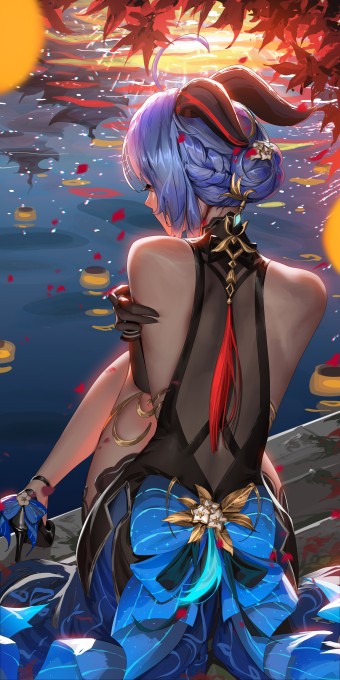 《原神》甘雨4k手机壁纸