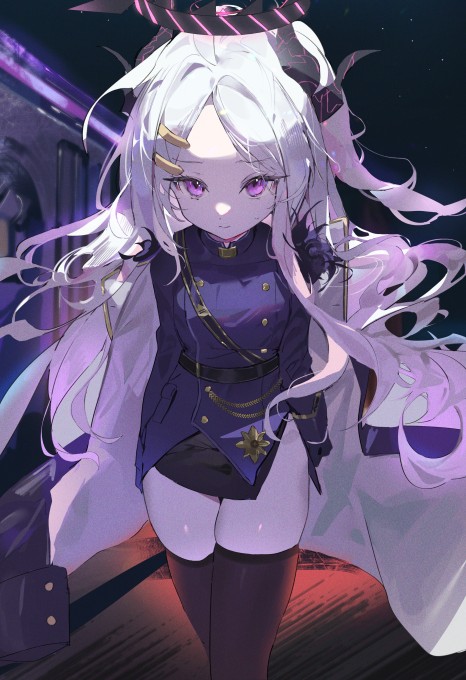 《碧蓝档案》空崎日奈2k手机壁纸(2460x3587)