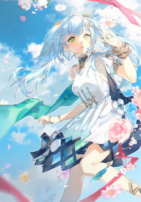 《原神》珐露珊2k手机壁纸(1841x2631)