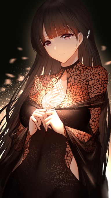 唯美手绘动漫美女高清壁纸