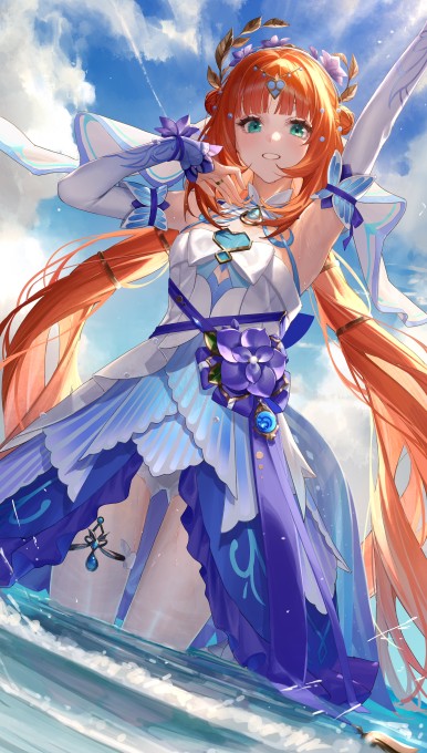 《原神》妮露5k手机壁纸
