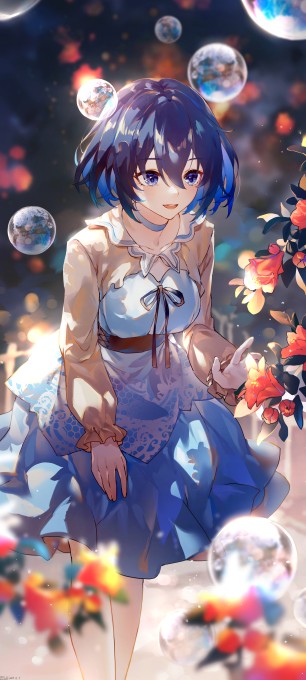 《崩坏3》希儿·芙乐艾6k手机壁纸(3073x6823)