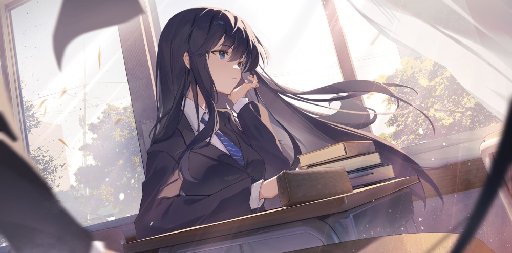 《白色相簿2》冬马和纱4k电脑桌面壁纸