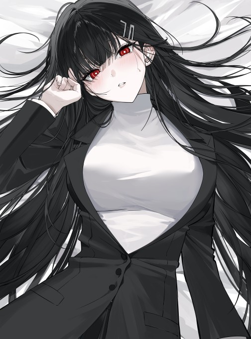 《蔚蓝档案》调月里约6k手机壁纸(4593x6200)