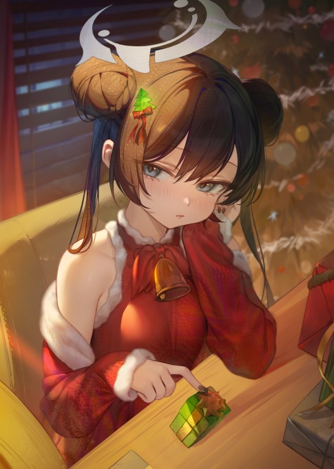 《蔚蓝档案》妃咲2k手机壁纸(2449x3431)