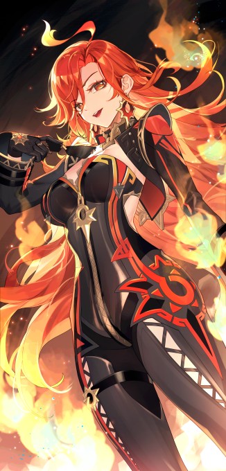 《原神》玛薇卡4k手机壁纸