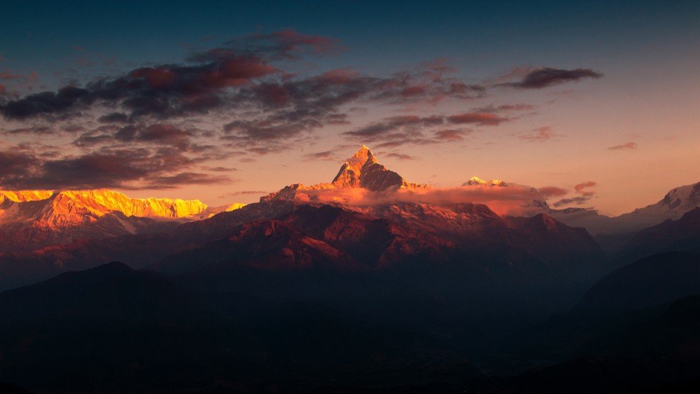 喜马拉雅山脉高清4k风景壁纸(3840x2160)