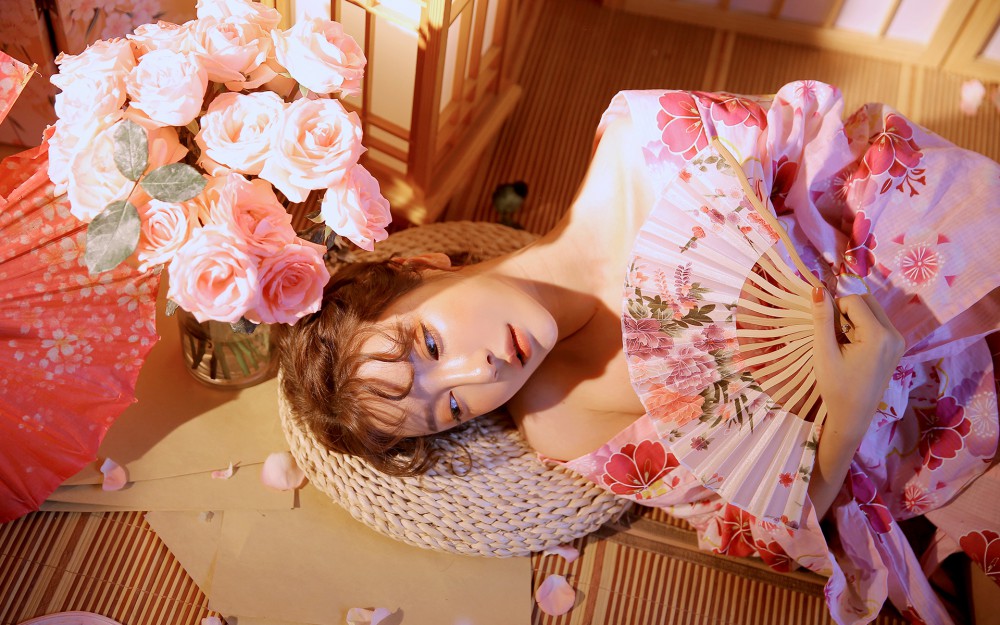 日系和服美女魅力写真高清壁纸