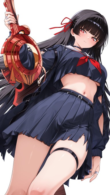 《鸣潮》朽叶千咲2k手机壁纸(1920x3400)