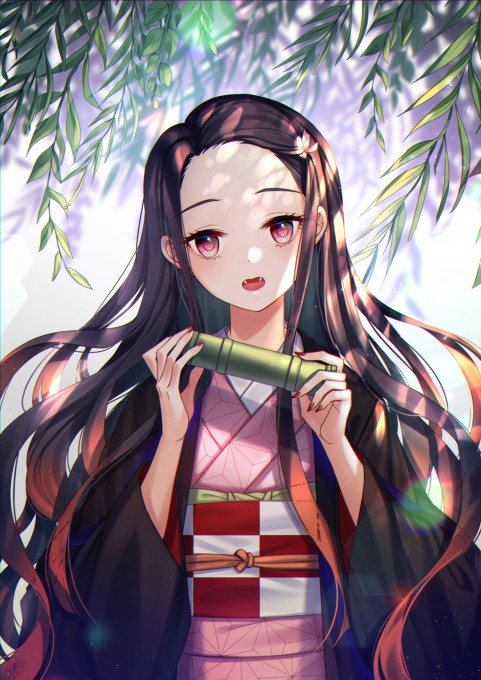 《鬼灭之刃》祢豆子高清动漫壁纸